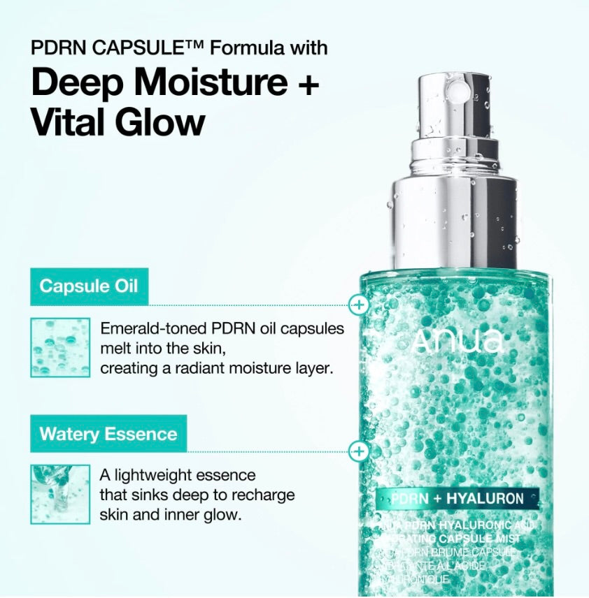 Anua PDRN Collagen Glow Facial Serum Spray