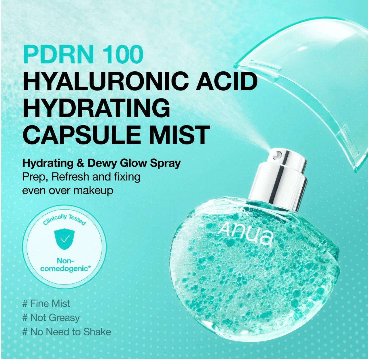 Anua PDRN Collagen Glow Facial Serum Spray Mini