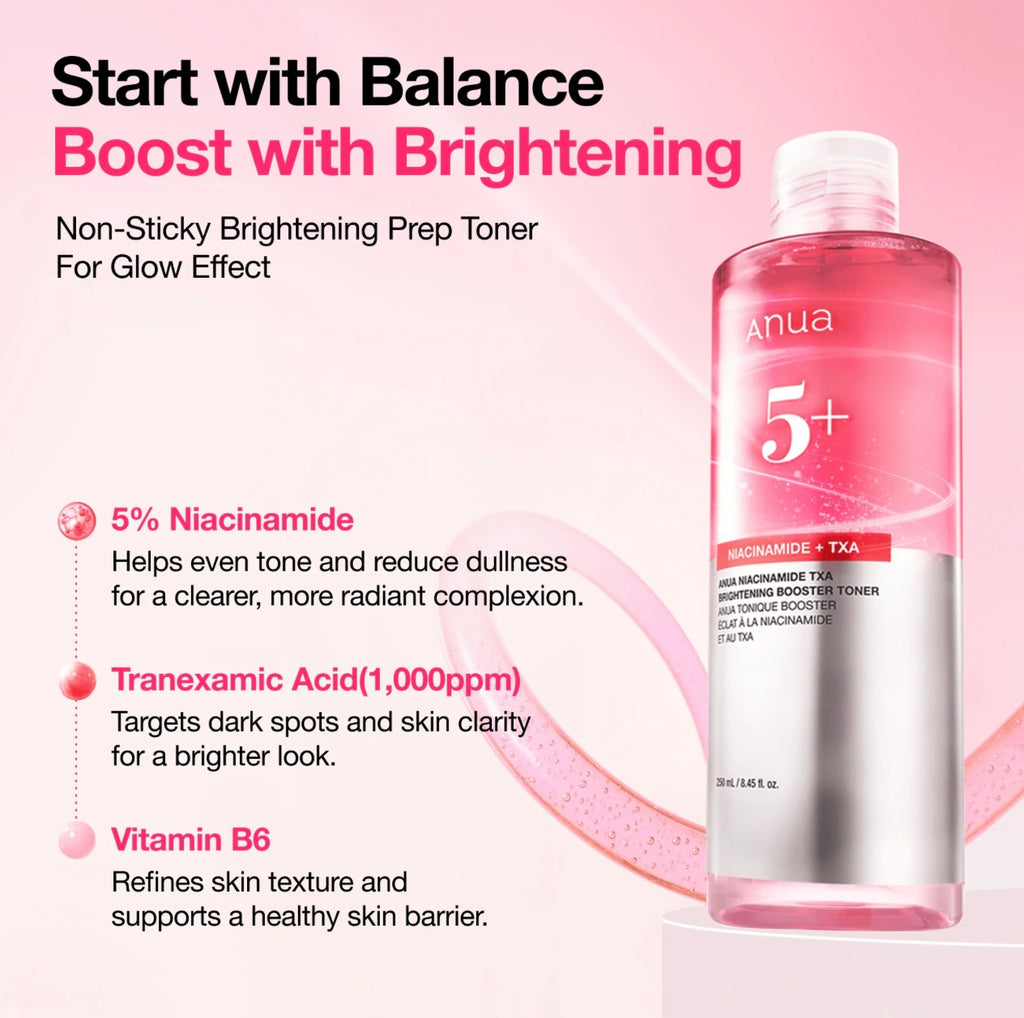Anua Niacinamide Tranexamic Acid Brightening Booster Toner