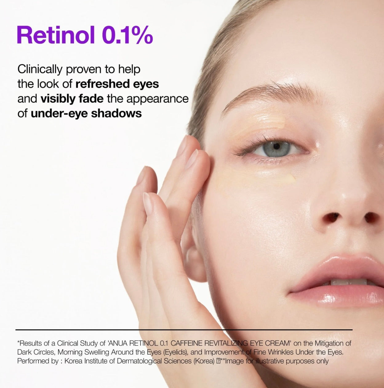 Anua Retinol 0.1 Caffeine Revitalizing Eye Cream