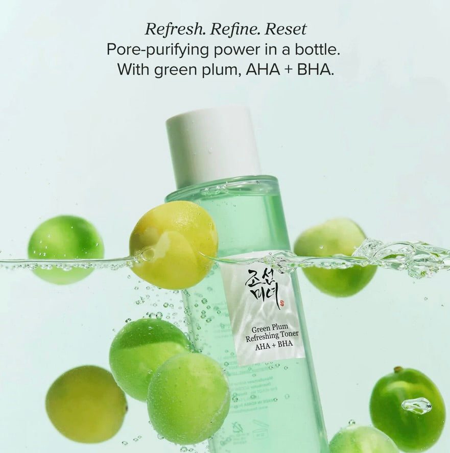 Beauty of Joseon Green Plum Refreshing Toner : AHA + BHA