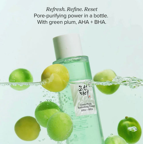 Beauty of Joseon Green Plum Refreshing Toner : AHA + BHA