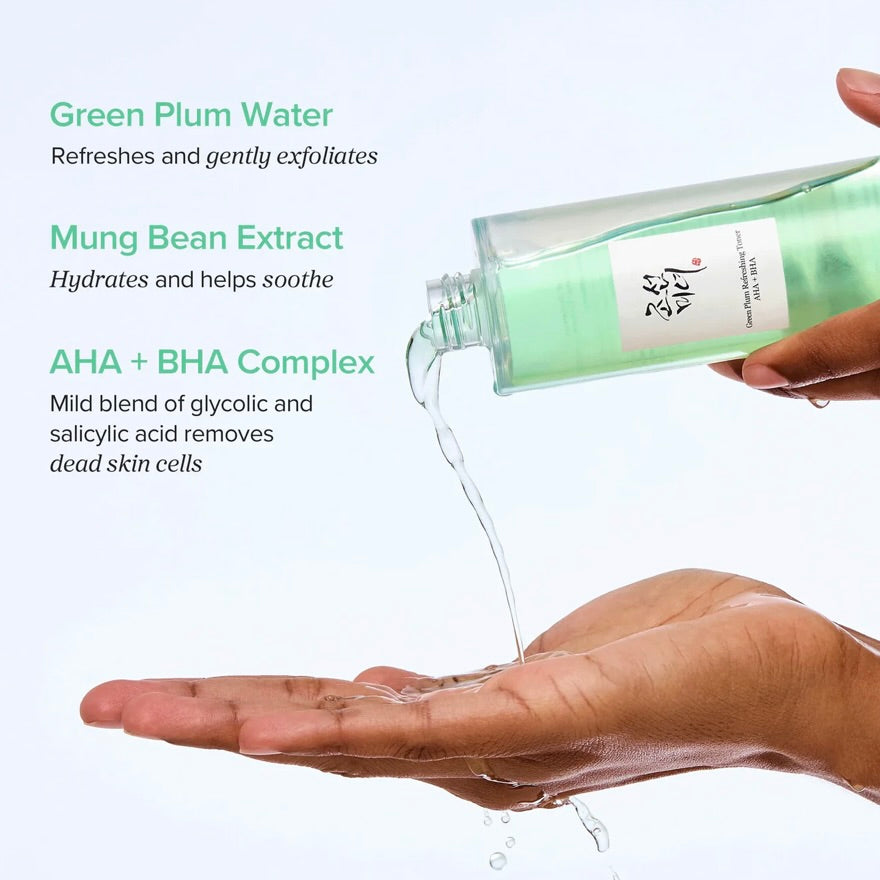 Beauty of Joseon Green Plum Refreshing Toner : AHA + BHA