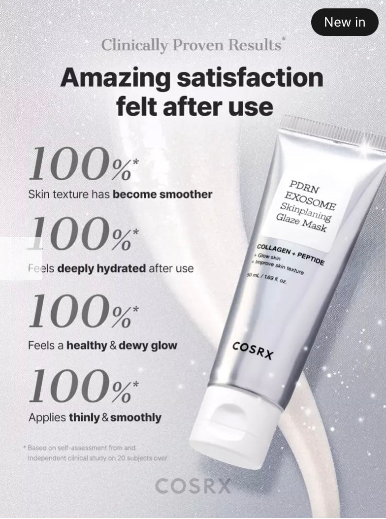 COSRX PDRN EXOSOME Skinplaning Glaze Mask
