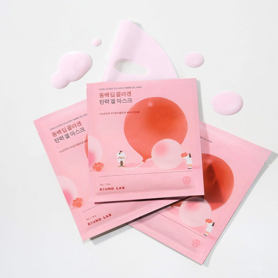 Round Lab Camellia Deep Collagen Firming Gel Mask