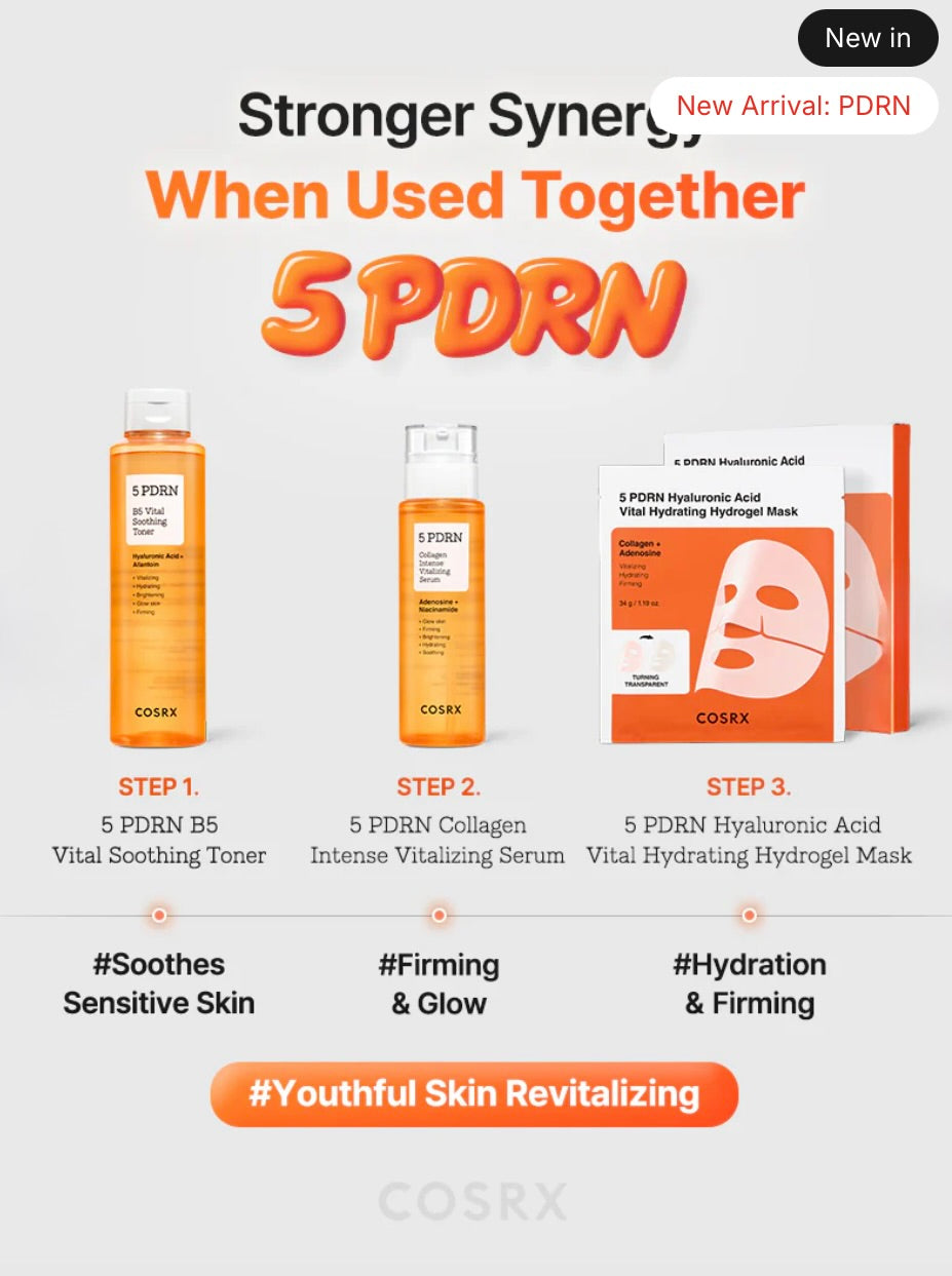 COSRX 5 PDRN Collagen Intense Vitalizing Serum
