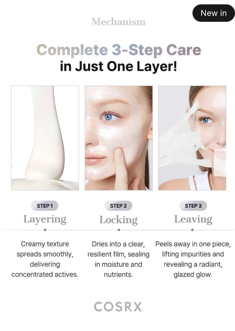 COSRX PDRN EXOSOME Skinplaning Glaze Mask