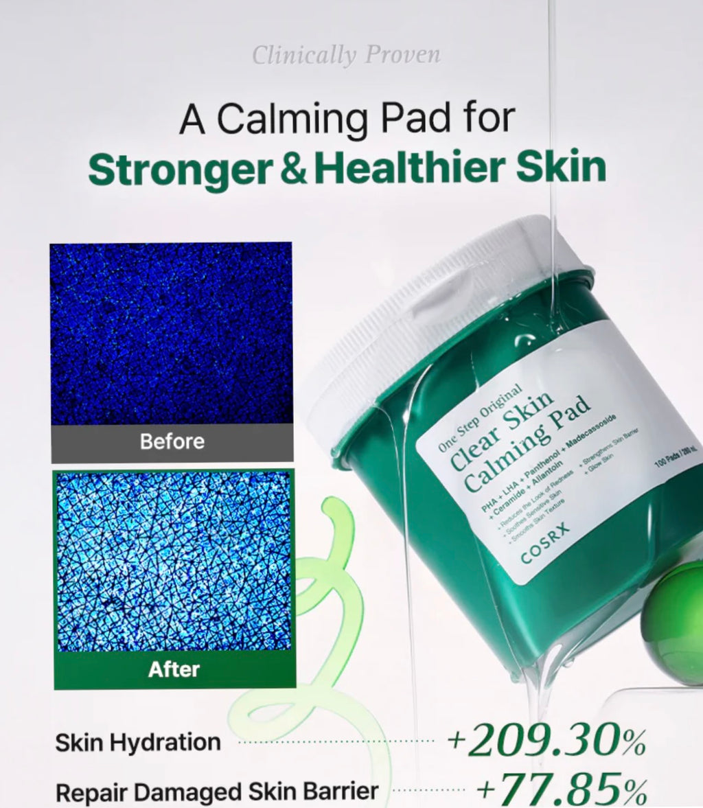 COSRX One Step Original Clear Skin Calming Pad