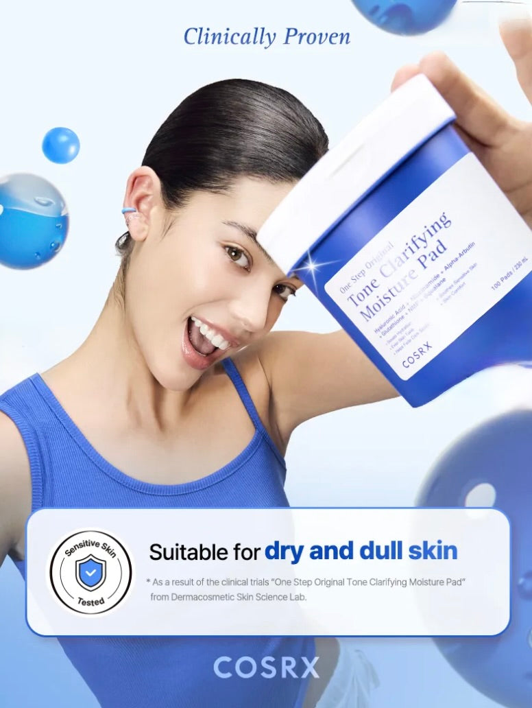 COSRX One Step Original Tone Clarifying Moisture Pad