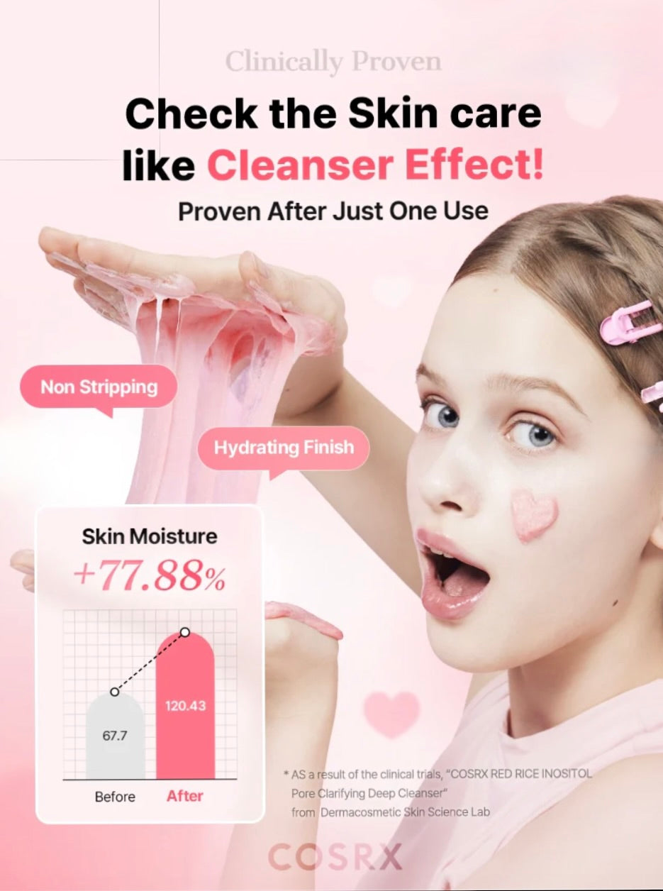 COSRX RED RICE INOSITOL Pore Clarifying Deep Cleanser