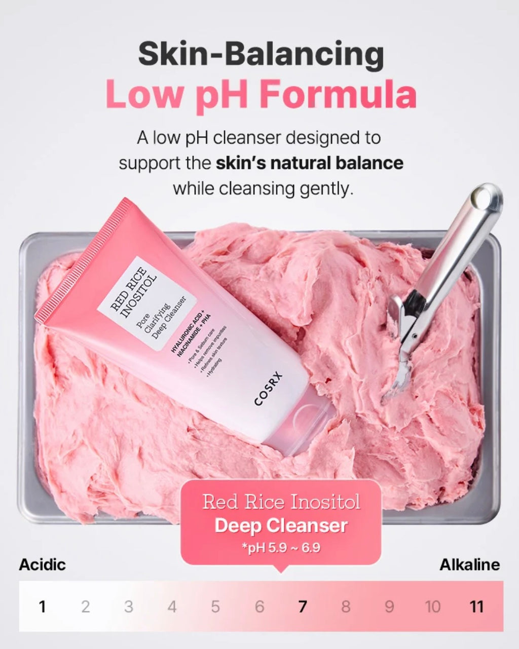 COSRX RED RICE INOSITOL Pore Clarifying Deep Cleanser