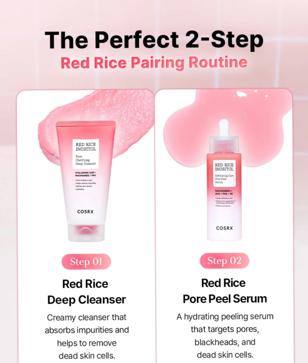 COSRX RED RICE INOSITOL Pore Clarifying Deep Cleanser