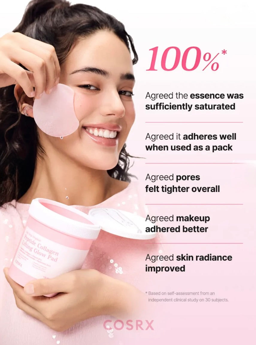 COSRX One Step Original Peptide Collagen Lifting Glow Pad