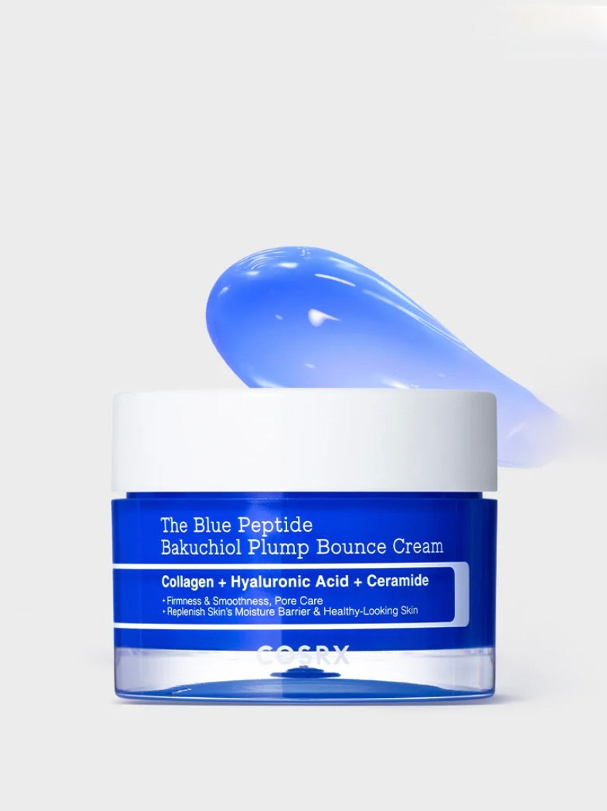 COSRX The Blue Peptide Bakuchiol Plump Bounce Cream