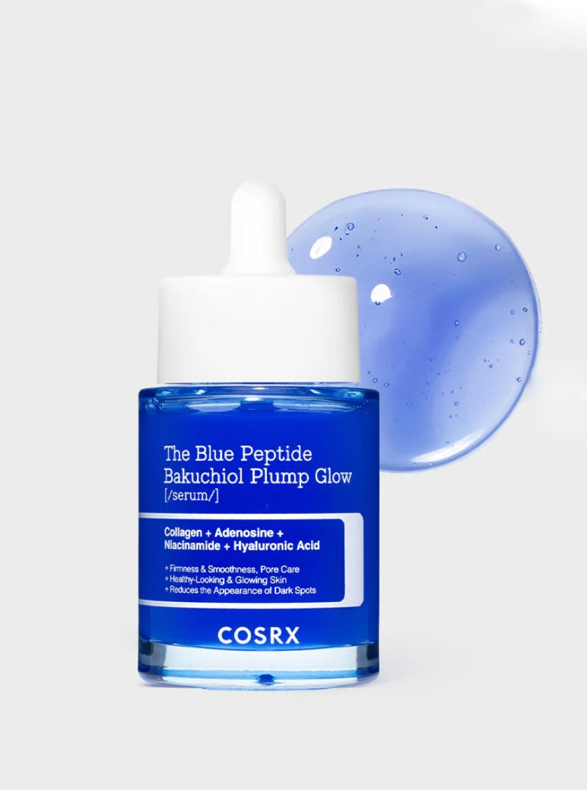 COSRX The Blue Peptide Bakuchiol Plump Glow Serum
