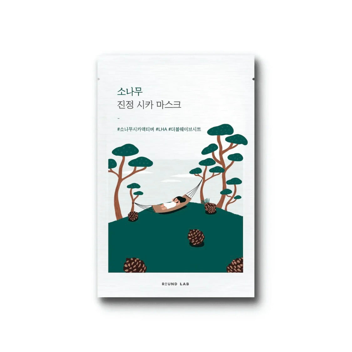 Round Lab Pine Calming Cica Sheet Mask