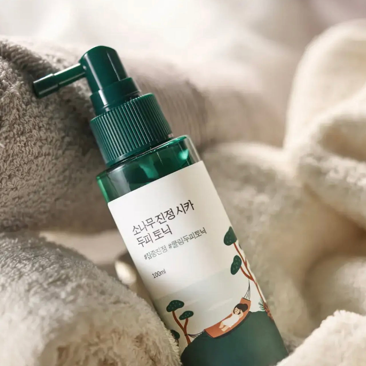Round Lab Pine Cica Calming Scalp Tonic