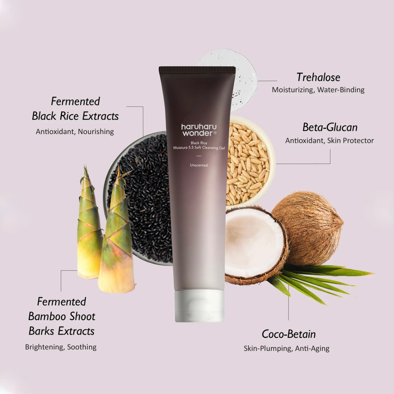 haruharu wonder MOISTURE 5.5 SOFT CLEANSING GEL / UNSCENTED