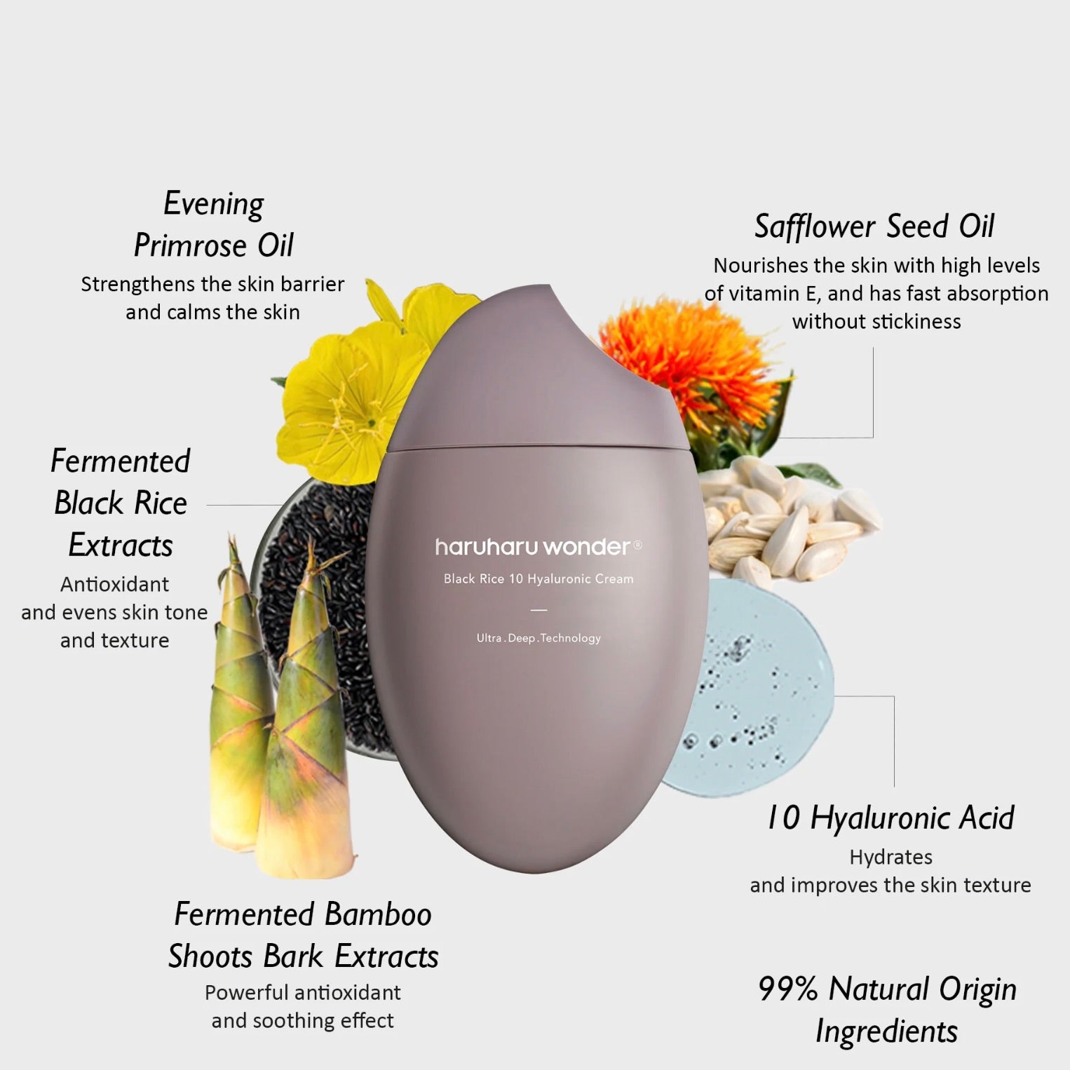 haruharu wonder Black Rice  10 HYALURONIC CREAM