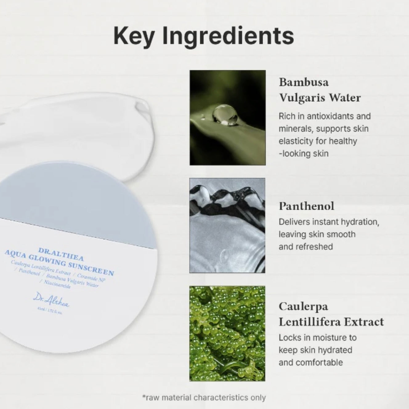 Dr.Althea Aqua Glowing Sunscreen