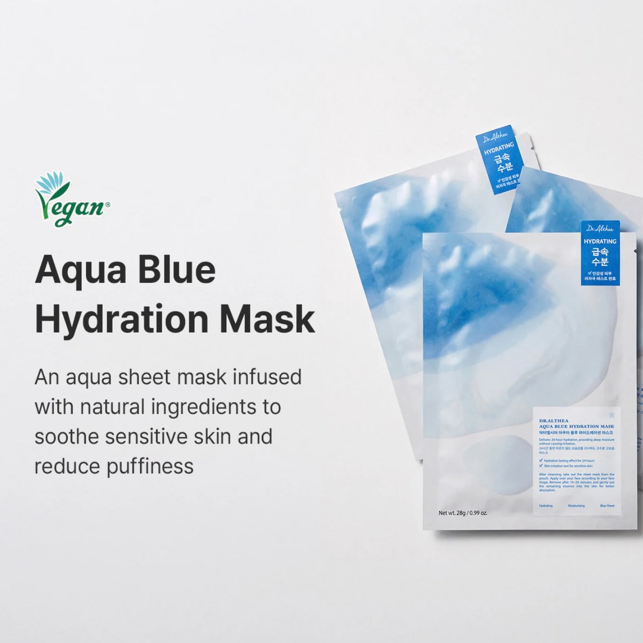 Dr.Althea Aqua Blue Hydration Mask (Pack of 4)