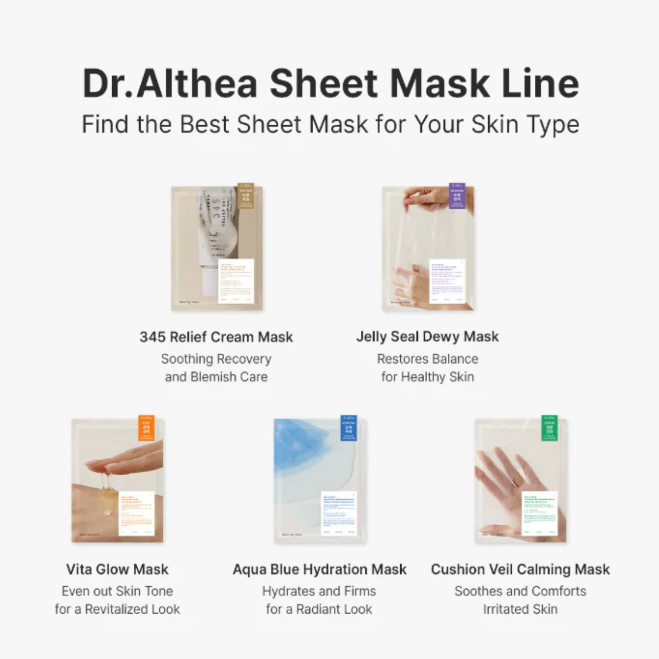Dr.Althea Jelly Seal Dewy Mask (Pack of 4)