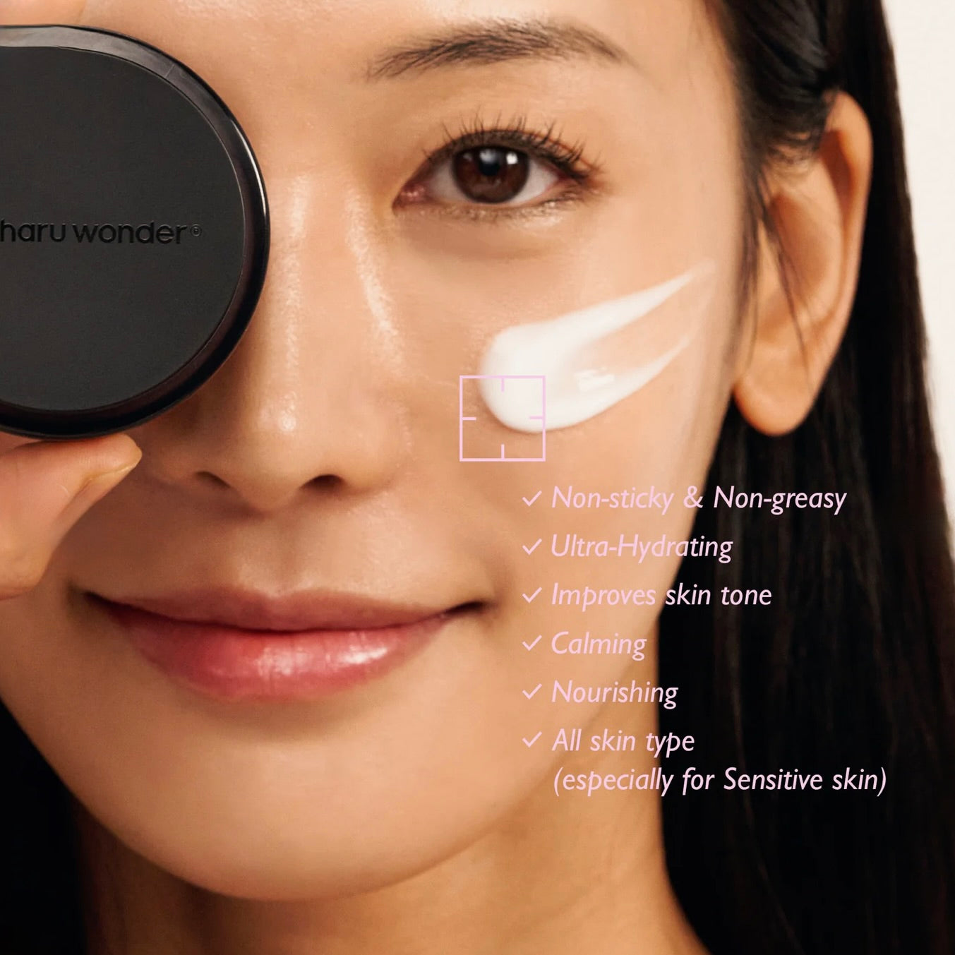 haruharu wonder Black Rice  10 HYALURONIC CREAM (UNSCENTED)