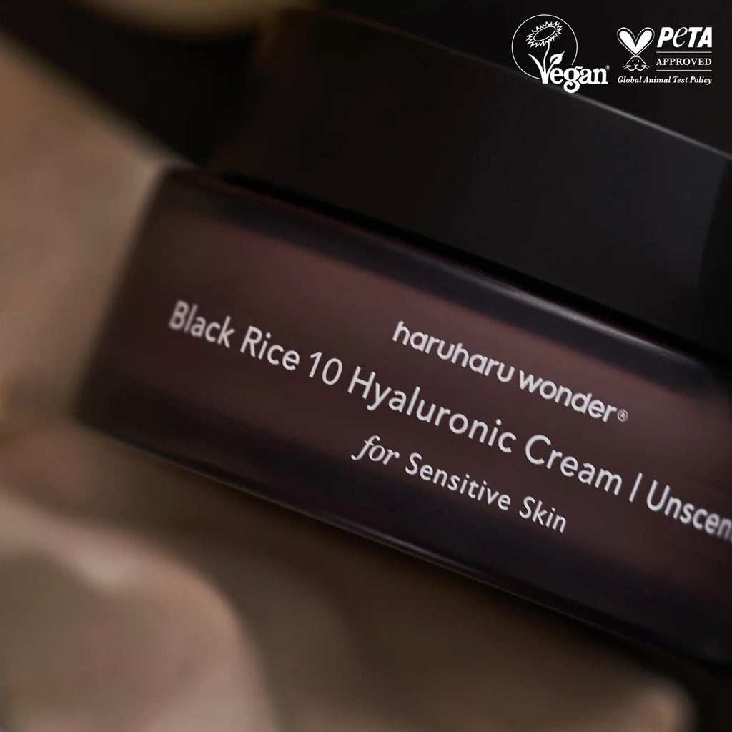 haruharu wonder Black Rice  10 HYALURONIC CREAM (UNSCENTED)