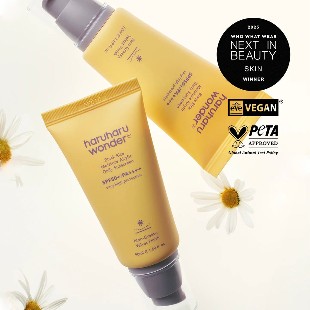 haruharu wonder Black Rice  MOISTURE AIRYFIT DAILY SUNSCREEN SPF50+/PA++++ / UNSCENTED