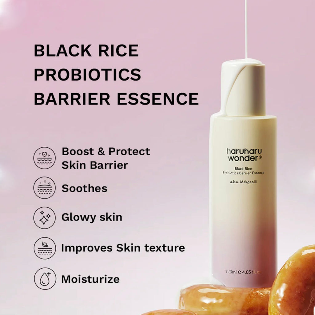 haruharu wonder Black Rice  PROBIOTICS BARRIER ESSENCE / UNSCENTED