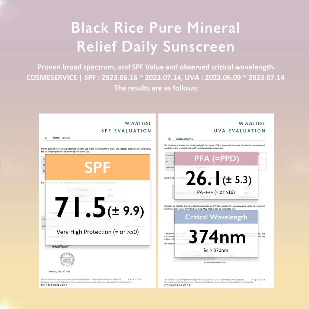 haruharu wonder Black Rice  MOISTURE PURE MINERAL RELIEF SUNSCREEN SPF50+/PA++++ /UNSCENTED