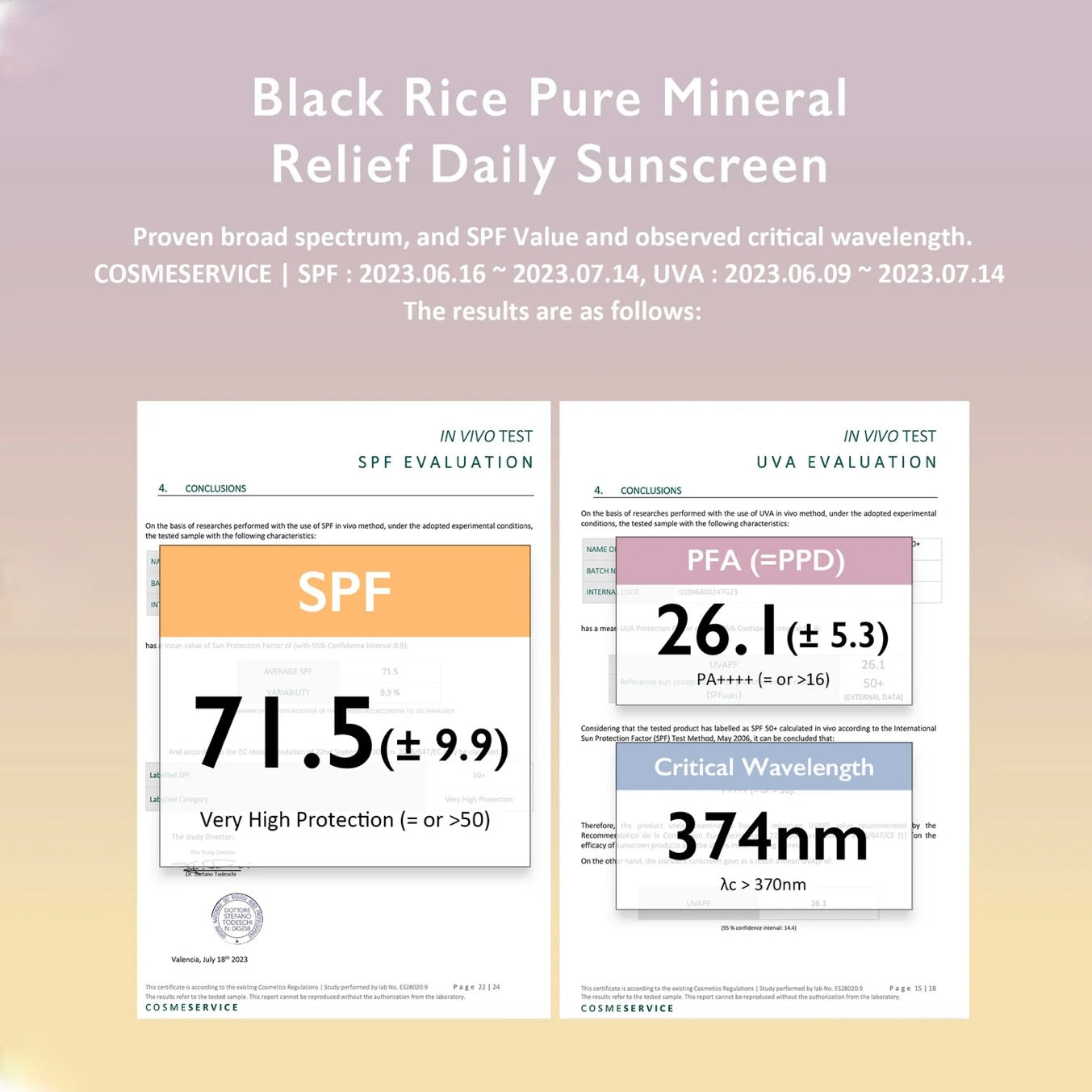 haruharu wonder Black Rice  MOISTURE PURE MINERAL RELIEF SUNSCREEN SPF50+/PA++++ /UNSCENTED