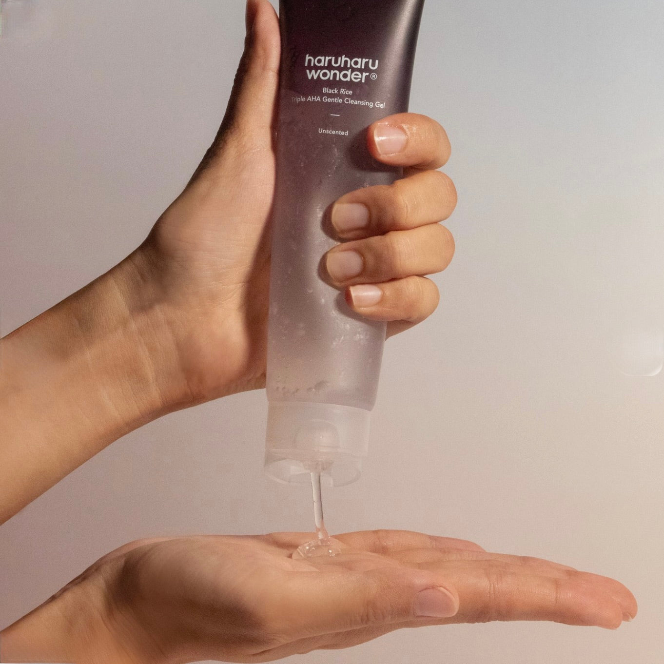 haruharu wonder Black Rice  TRIPLE AHA GENTLE CLEANSING GEL / UNSCENTED