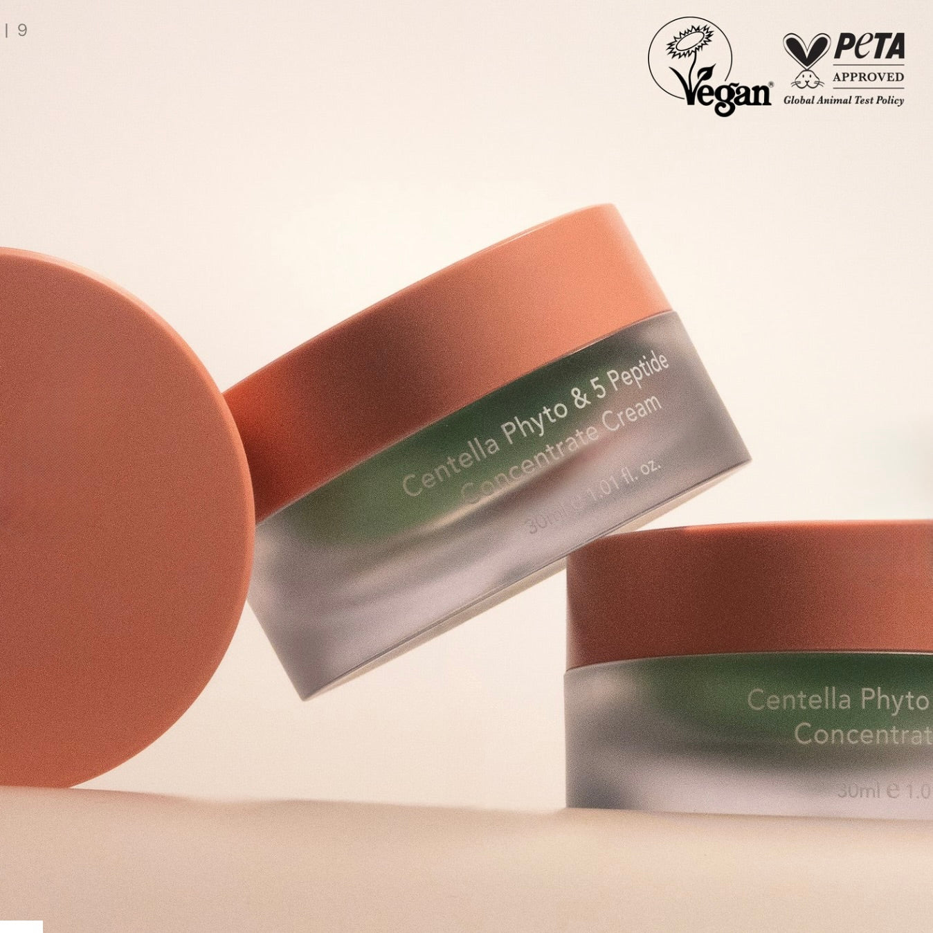 haruharu wonder Centella  PHYTO & 5 PEPTIDE CONCENTRATE CREAM