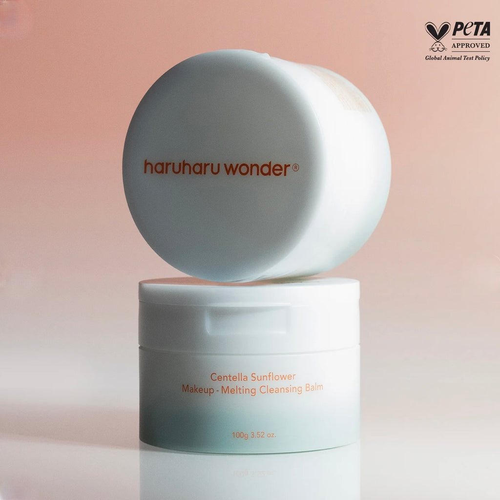 haruharu wonder Centella  SUNFLOWER MAKEUP-MELTING CLEANSING BALM