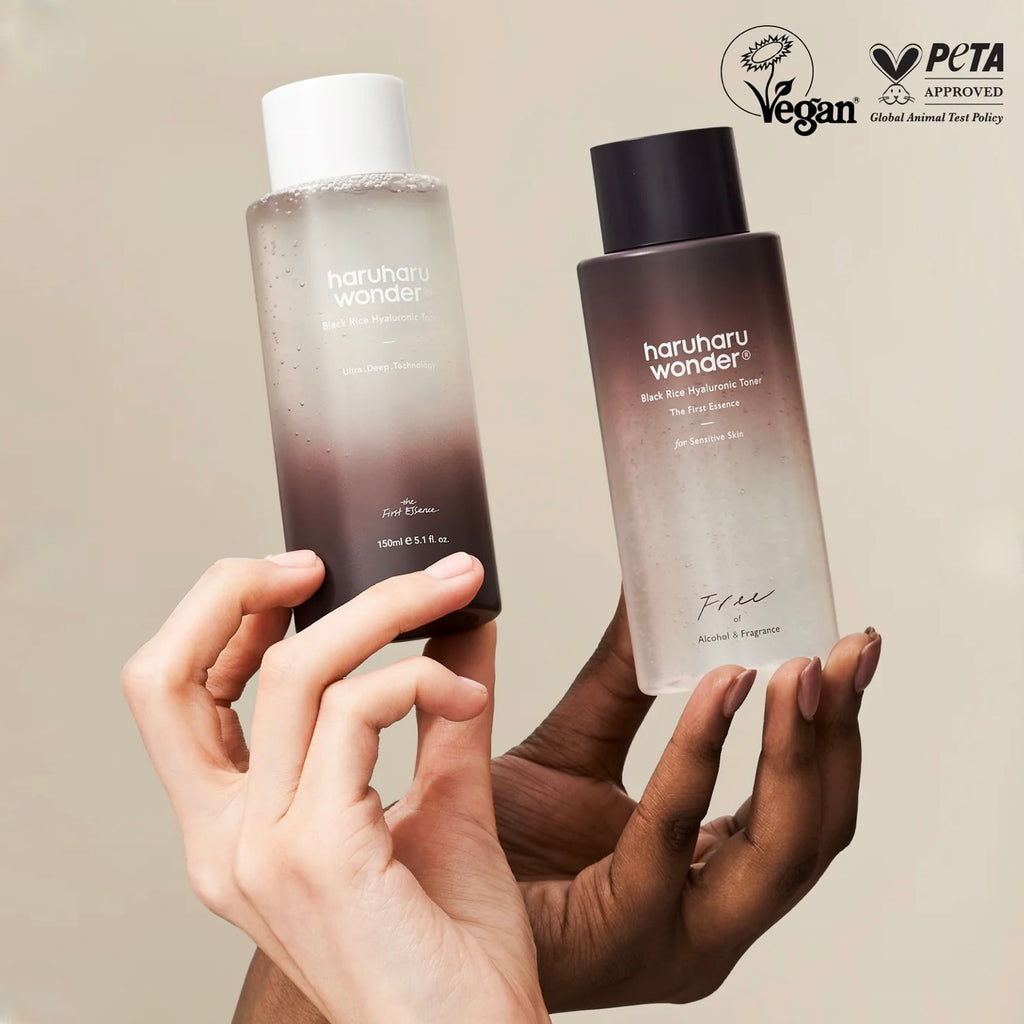 haruharu wonder Black Rice  BLACK RICE HYALURONIC TONER / / FREE OF ALCOHOL & FRAGRANCE